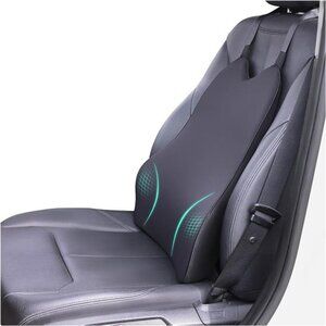 Car Back Support Lumbar Pillow Memory Foam Full Back Pain Relief Seat